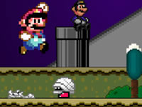 GAMEPLAY FLASH: Super Mario Flash Version 2 