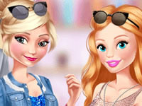 Elsa And Barbie Date Fashion