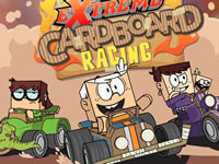 Extreme Cardboard Racing - Loud House