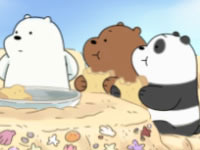 Sandcastle Battle! We Bare Bears
