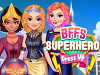 BFFs Superhero Dress Up