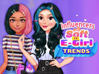 Influencers Soft vs E-Girl Trends