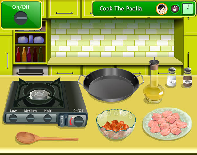 saras all cooking games