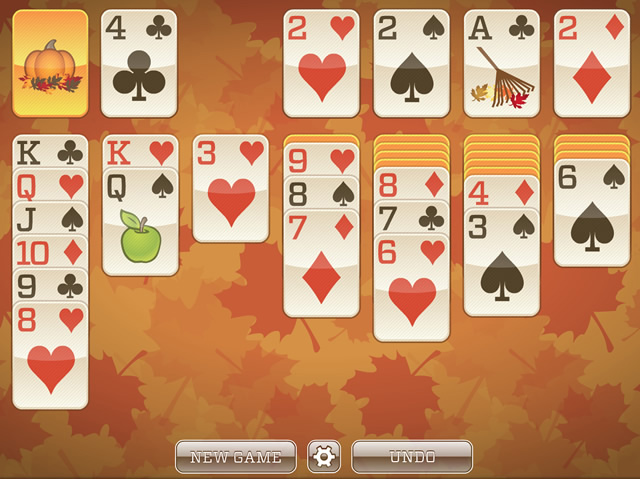 free fall solitaire card games