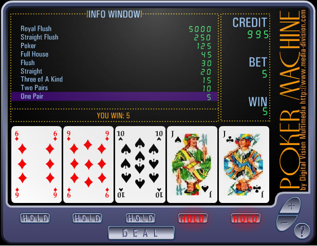 machines poker tournament optimal play