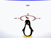 Shuffle the penguin