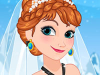 Princess Anna Wedding Nails