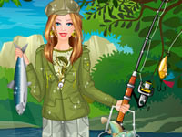 Barbie Fishing Princess
