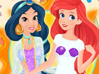 Jasmine and Ariel Summer Break