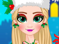 Glitter Christmas Elf Makeover