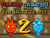 Fireboy and Watergirl Light Temple