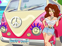 Girls Fix It Music Festival Getaway Van