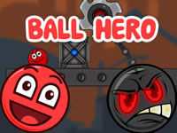 Ball Hero - Red Bounce Ball