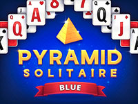 Pyramid Solitaire Blue
