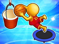 Trampoline Basketball 3D