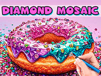 Diamond mosaic
