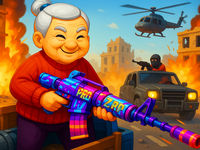 Granny with a machine-gun - Apocalypse