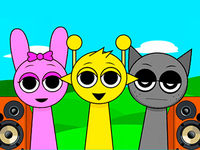 Sprunki Monster Music Beats