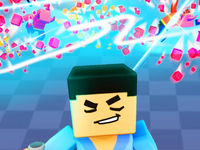 3D Block Gladiator - Sword Draw