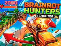 Brainrot Hunters - Shooter 3D