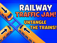 Railway Traffic Jam! Untangle the Trains!