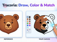 Tracoria - Draw, Color & Match