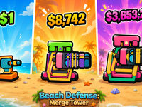 Beach Defense - Merge Tower