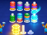 Super Sort - Color Nuts Puzzle