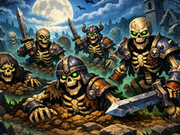 Idle Zombie Army - Skeleton War