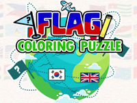 Flag Coloring Puzzle