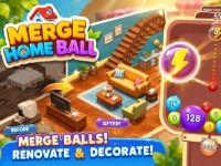 Merge Home Ball 2048