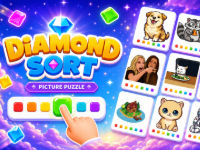 Diamond Sort - Picture Puzzle