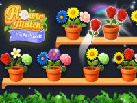Flower Merge - Triple Puzzle