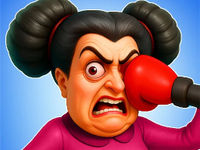 Crazy Aunty - Slap & Punch