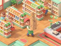 3D Supermarket Tycoon