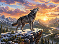 Wild Wolf Simulator Animal Games