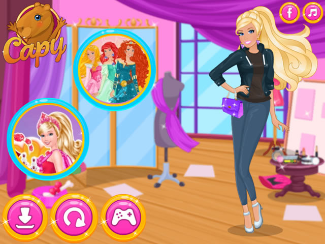 Barbie Glam Makeover - Girls games - GamingCloud